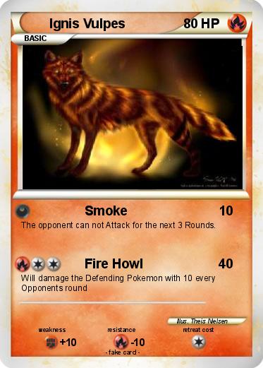 Pokemon Ignis Vulpes