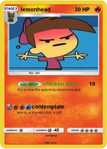 Pokemon lemonhead