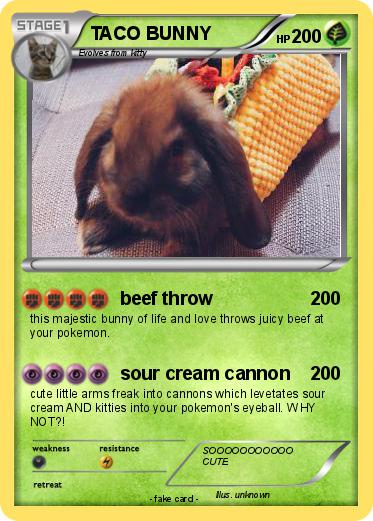 Pokemon TACO BUNNY