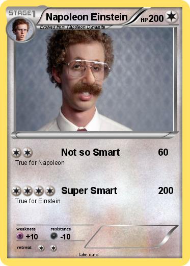 Pokemon Napoleon Einstein