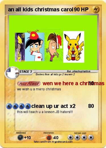 Pokemon an all kids christmas carol