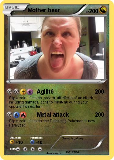 Pokemon Mother bear