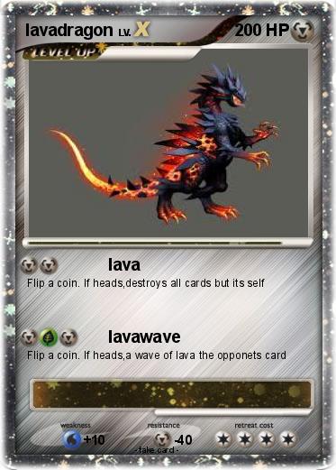 Pokemon lavadragon