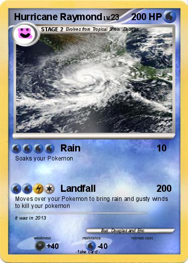 Pokemon Hurricane Raymond