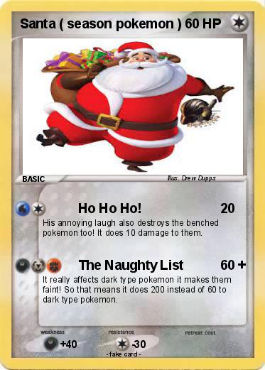 Pokemon Santa ( season pokemon )
