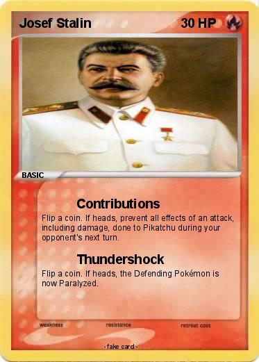 Pokemon Josef Stalin