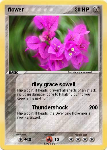 Pokemon flower