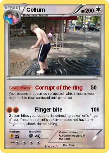 Pokemon Gollum
