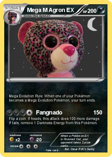 Pokemon Mega M Agron EX