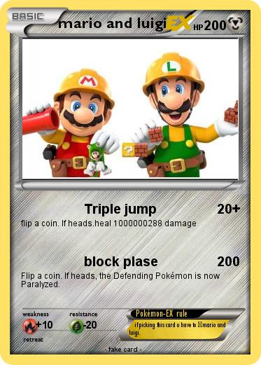 Pokemon mario and luigi