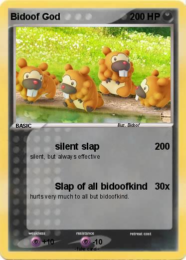 Pokemon Bidoof God