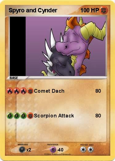 Pokemon Spyro and Cynder