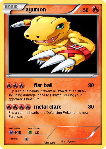 Pokemon agumon