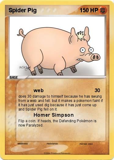 Pokemon Spider Pig
