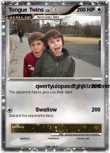 Pokemon Tongue Twins