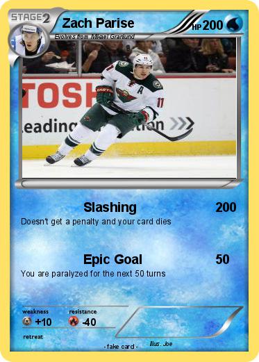 Pokemon Zach Parise