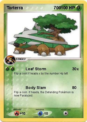 Pokemon Torterra                          700 