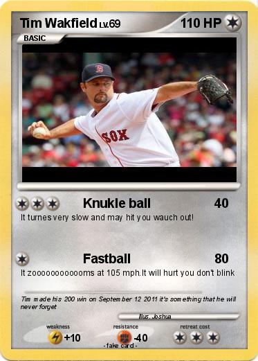 Pokemon Tim Wakfield