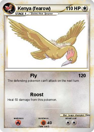 Pokemon Kenya (fearow)