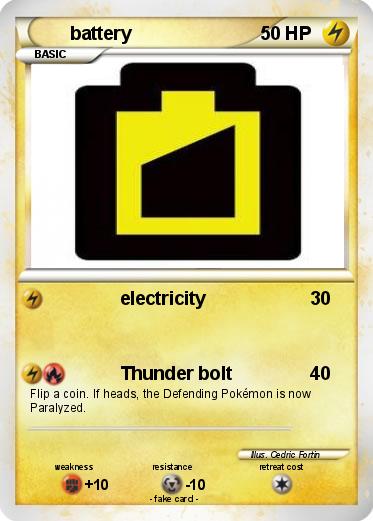 Pokemon battery
