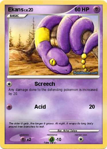 Pokemon Ekans