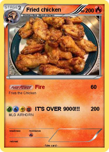 Pokemon Fried chicken