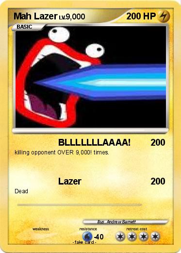 Pokemon Mah Lazer