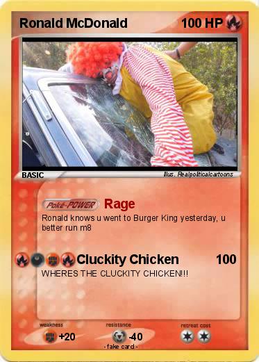 Pokemon Ronald McDonald