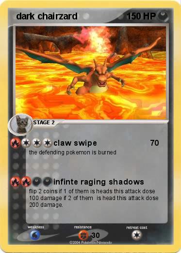 Pokemon  dark chairzard 