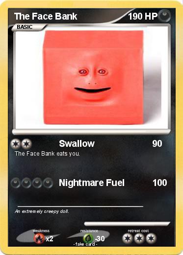 Pokemon The Face Bank