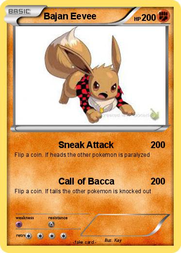 Pokemon Bajan Eevee