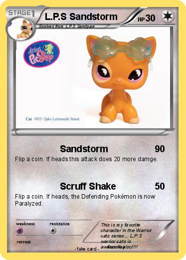 Pokemon L.P.S Sandstorm