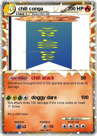 Pokemon chili conga