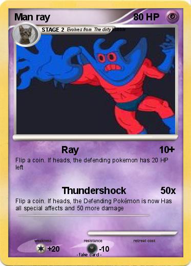 Pokemon Man ray