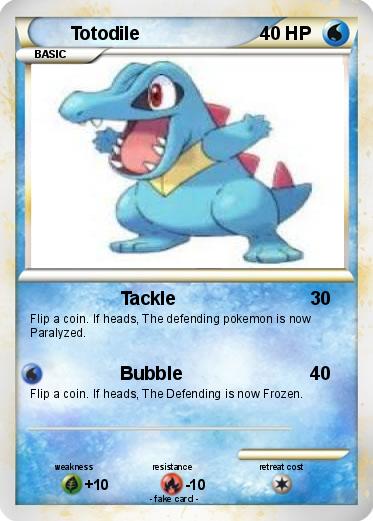 Pokemon Totodile