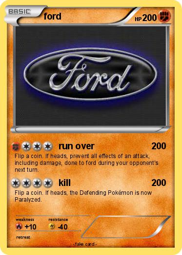 Pokemon ford