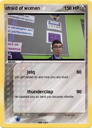 Pokemon afraid of women