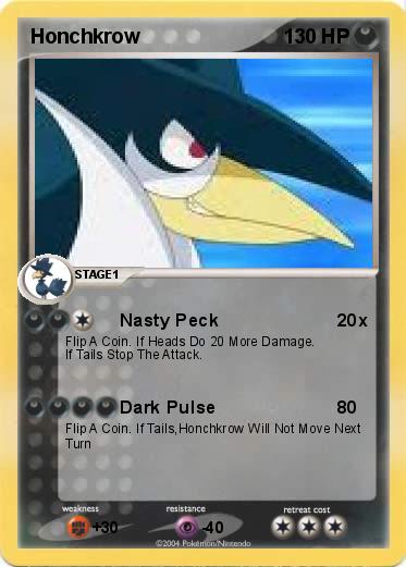 Pokemon Honchkrow