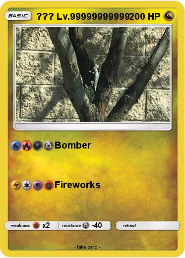 Pokemon ??? Lv.99999999999