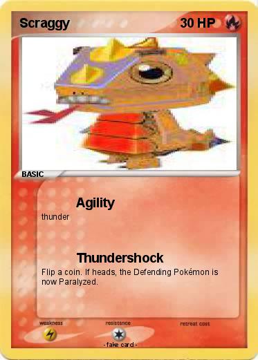 Pokemon Scraggy
