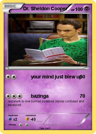 Pokemon Dr. Sheldon Cooper