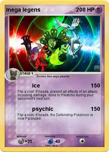 Pokemon mega legens