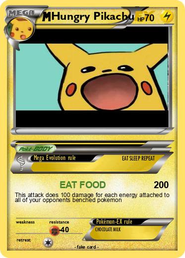Pokemon Hungry Pikachu