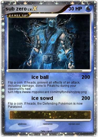 Pokemon sub zero