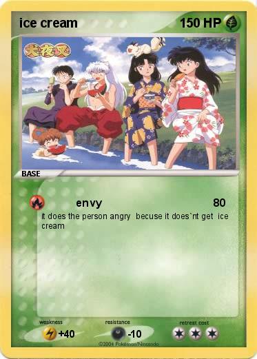 Pokemon ice cream