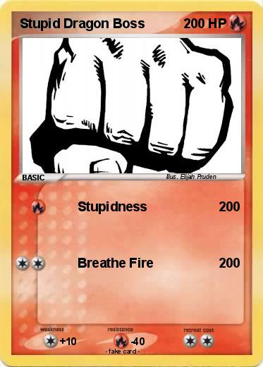Pokemon Stupid Dragon Boss