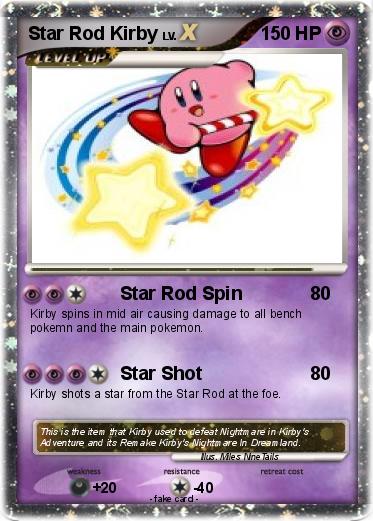 Pokemon Star Rod Kirby