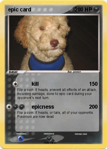 Pokemon epic card