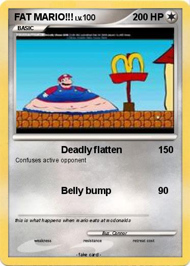 Pokemon FAT MARIO!!!
