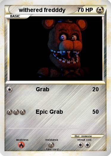 Pokemon withered fredddy